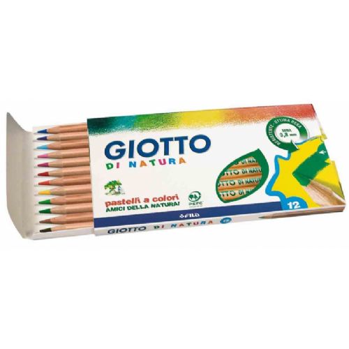 PASTELLI GIOTTO NATURA A 12 4,0 FILA F240600